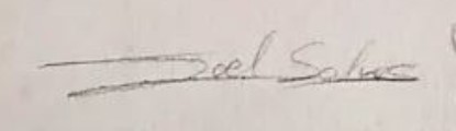 Joel Solves Pérez  Signature