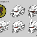 Mantis Warrior Helmets by Yan Vereskov (falkirth_yan_vereskov)