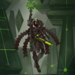 Necron Lord by Peter Balogh (PeterPrime | peter_balogh_art)