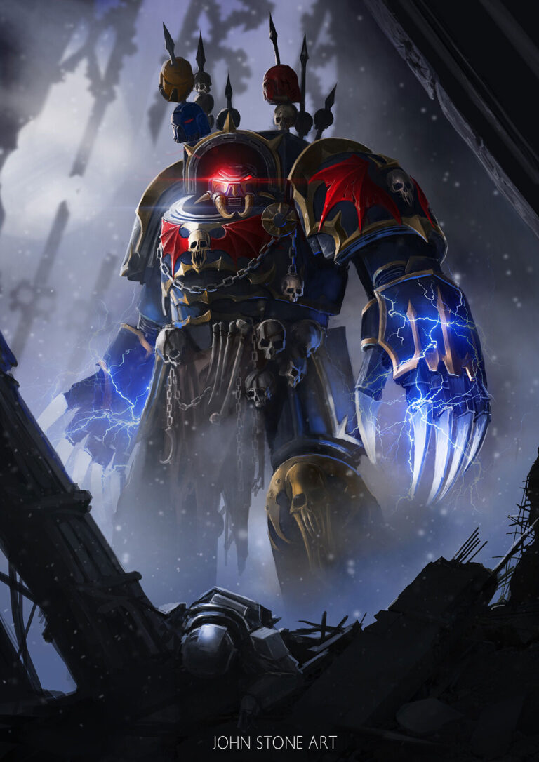 Night Lord Terminator Vael by John Stone Night Lord Terminator Vael by John Stone