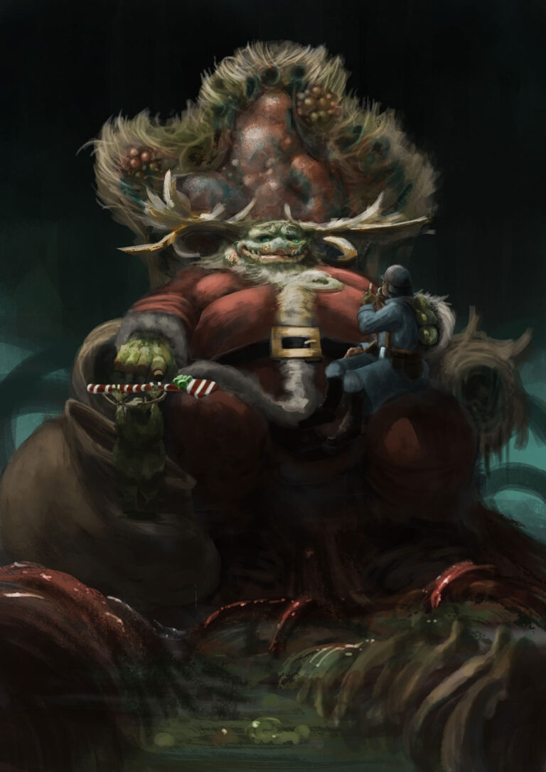 Nurgle Santa by Damir Šnajder 