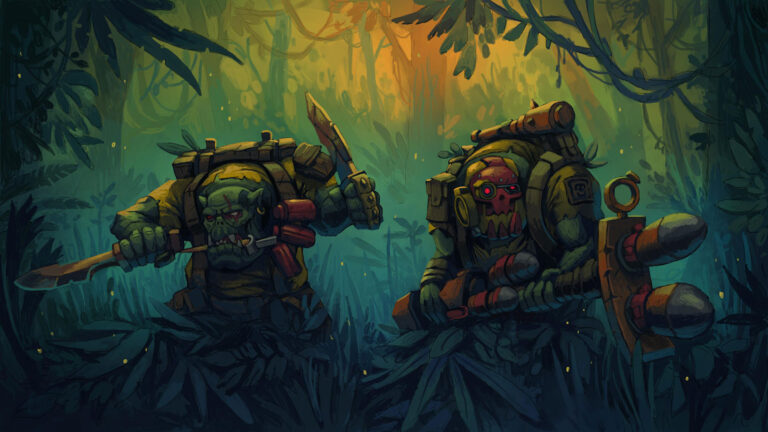 Ork Kommandos by Márton Kapoli 