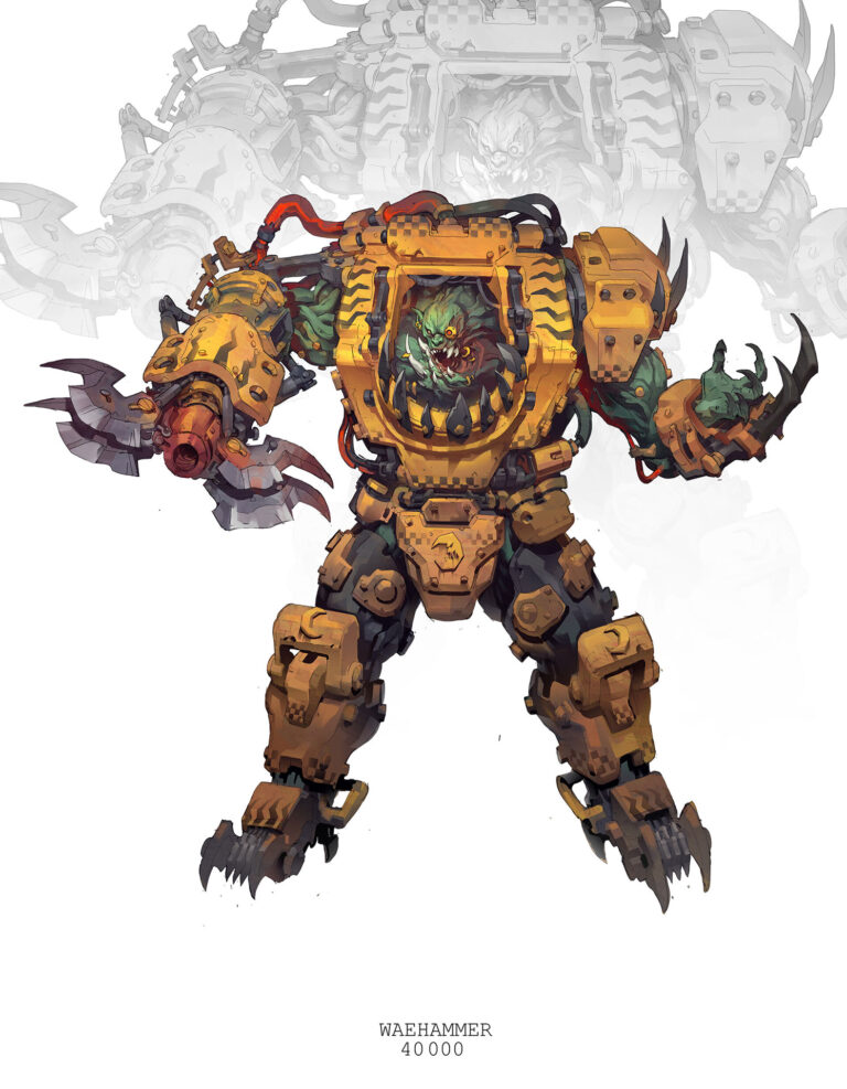 Ork Meganobz by Haoyuan Li