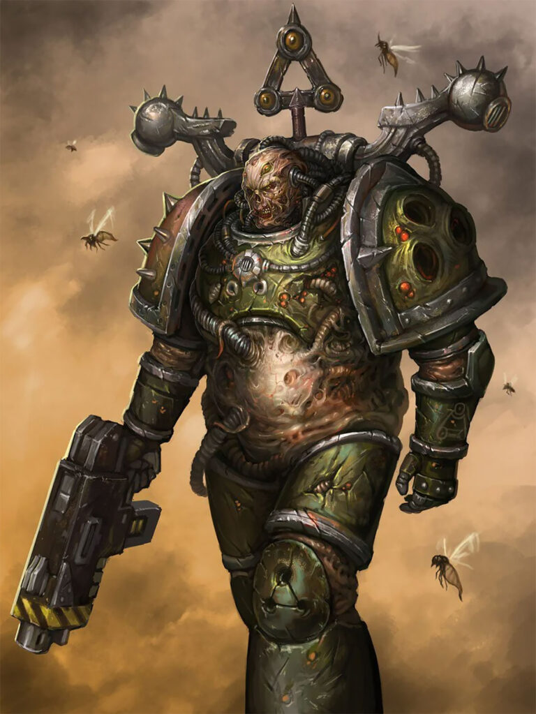 Plague Marine by Lieqi Hun Plague Marine by Lieqi Hun