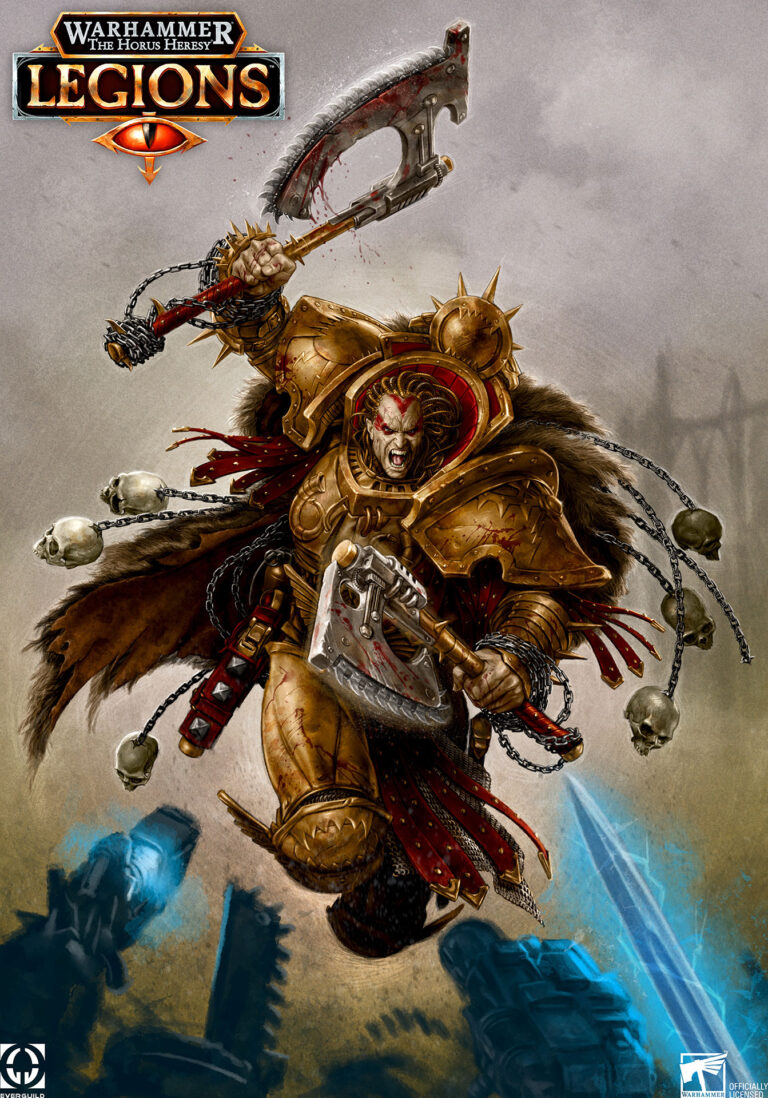 Primarch Angron by Israel Llona 