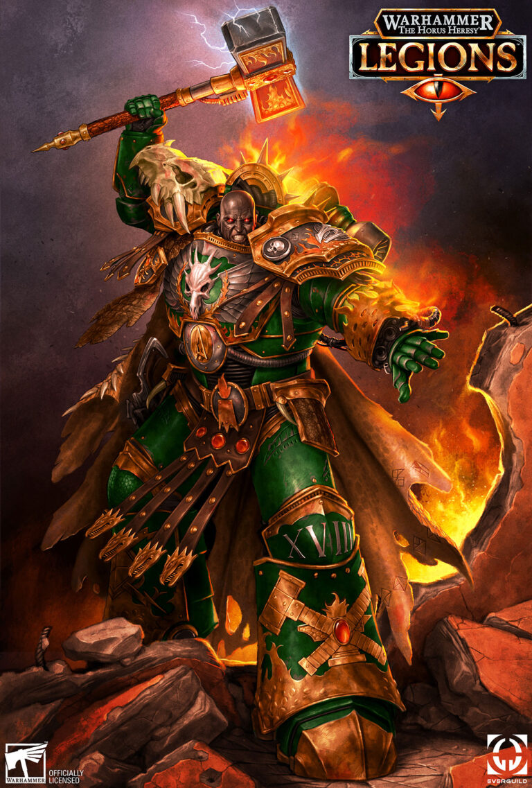 Primarch Vulkan by Israel Llona 