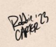 Robbie Carter  Signature