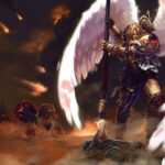 Sanguinius and the Siege of Terra by Vitaly Perevoshikov (grohgrog_art | Vitaliy Perevoshikov | perevishikov)