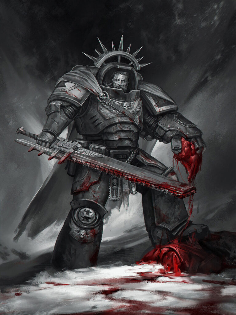 Space Marine by Dima Sokolov 