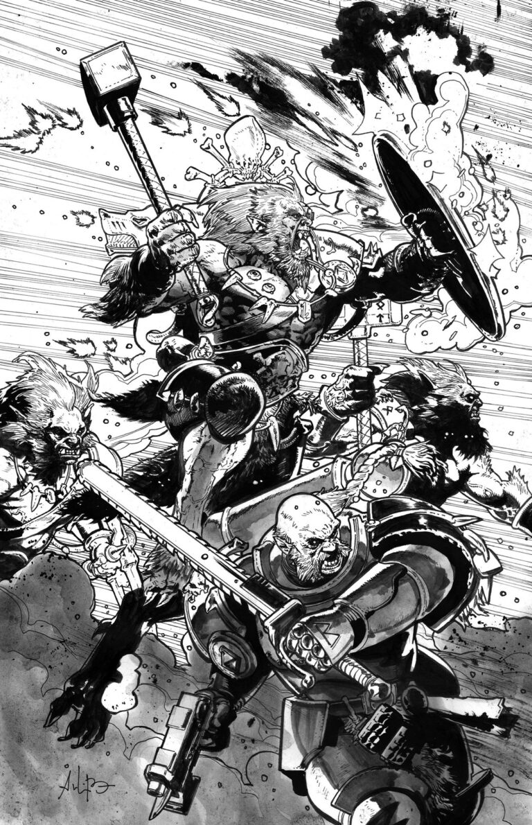 Space Wolves by Andrei Bressan 
