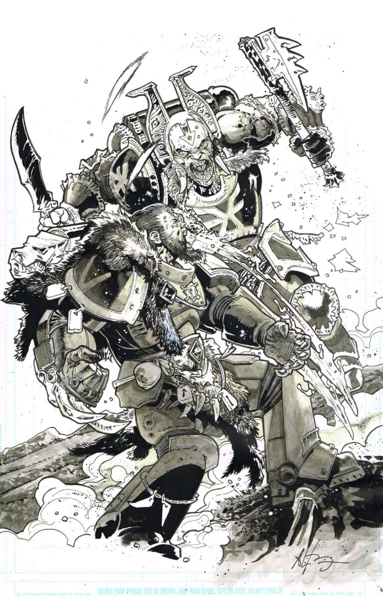 Space Wolves by Andrei Bressan 