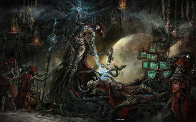 The Omnissiah Touch by Dmitry Brushray 