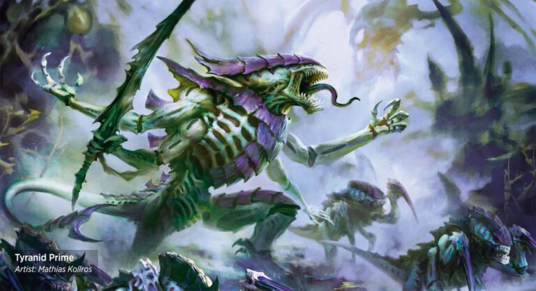 Tyranid Prime by Mathias Kollros 