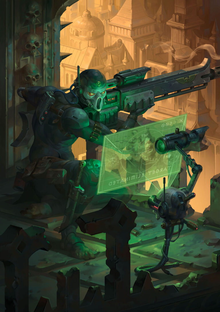 Vindicare Assassin by Alexey Kruglov 