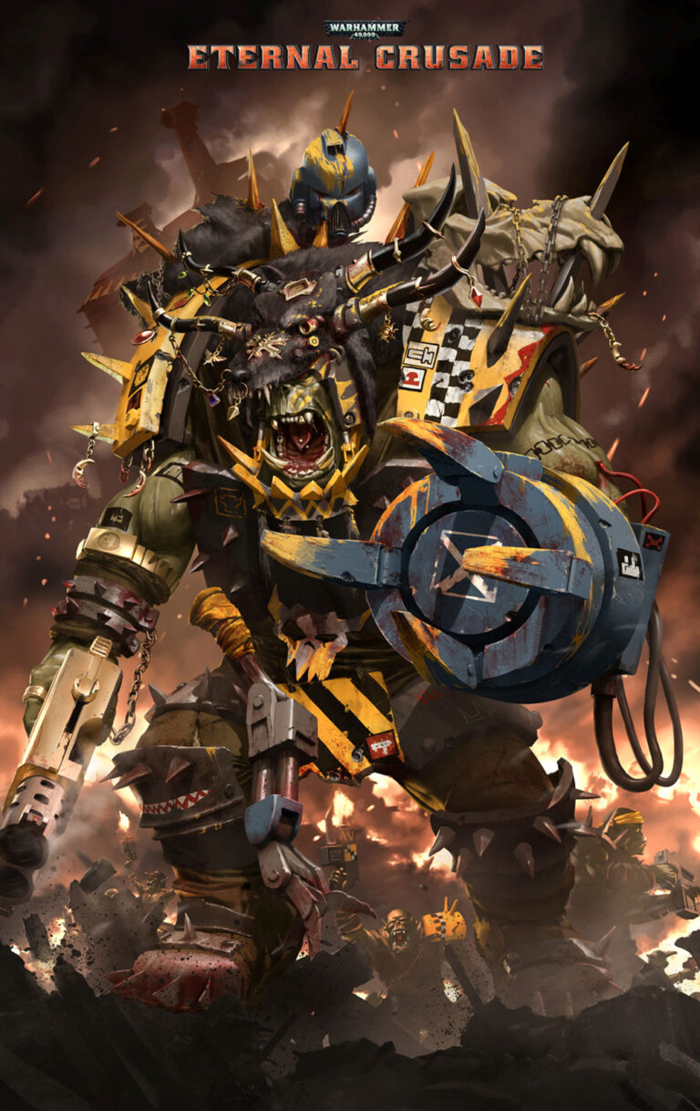 Warboss Skarblitz by Kai Lim 