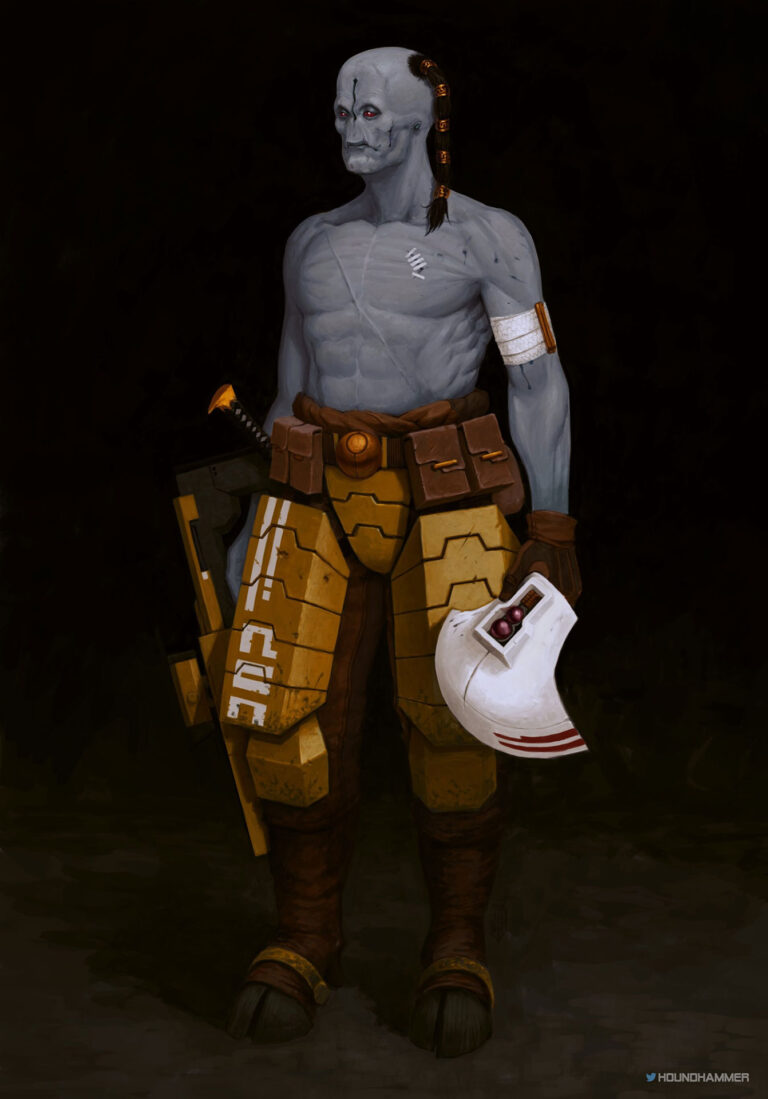 Wounded Shas’Ui by Wulfric Hilston Wounded Shas’Ui by Wulfric Hilston