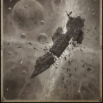 Wreckage in the Void by Anastasiya Landasseln (NaissRyo | naiss_ryo)