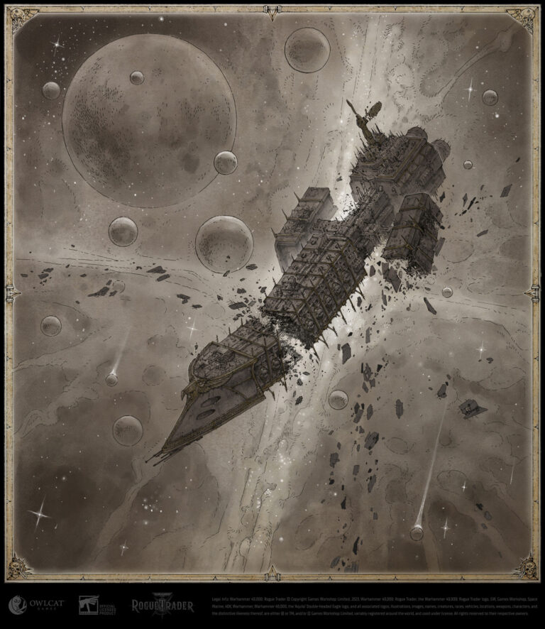 Wreckage in the Void by Anastasiya Landasseln 