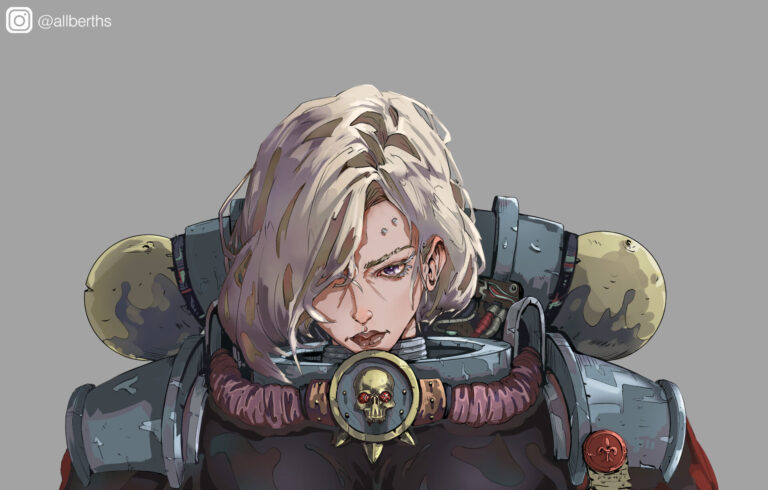 Adepta Sororita by Albert Sargsyan 