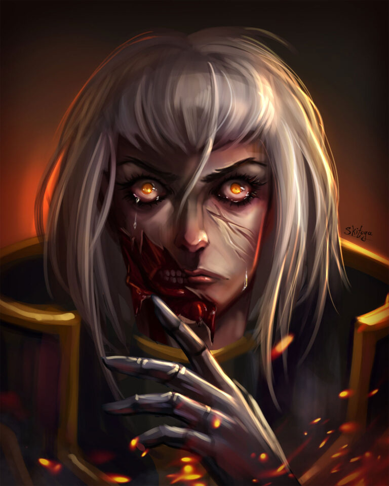Adepta Sororitas Portrait by Vesta Menyachikhina 