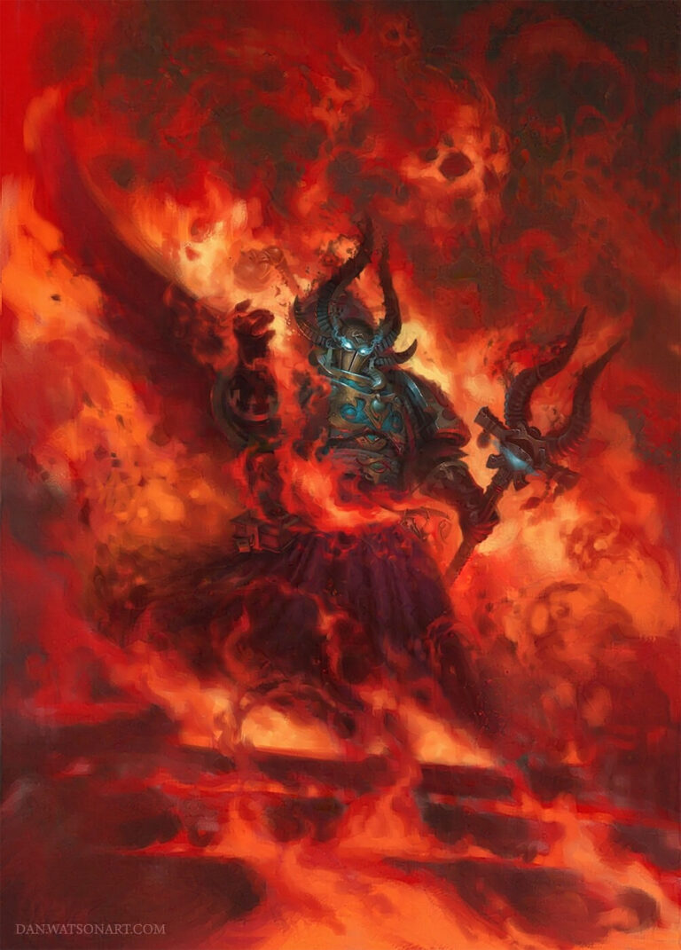 Ahriman Undying by Dan Watson 