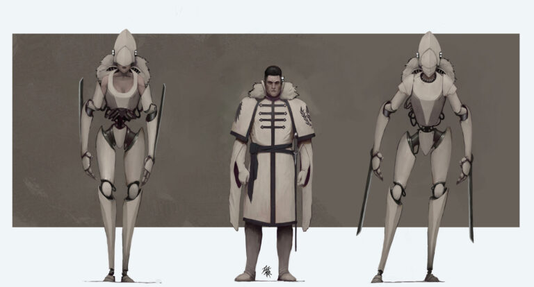 Bodyguard Servitors by Marat Tazhitdinov 