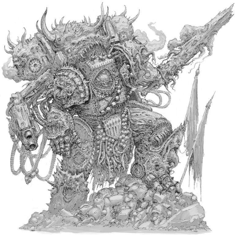 Chaos Marine by Alex Boca