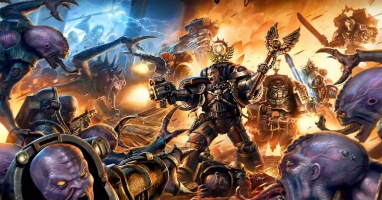 Deathwatch Overkill by Raymond Swanland 