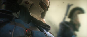 Dire Avenger Closeup by Ruben Alba