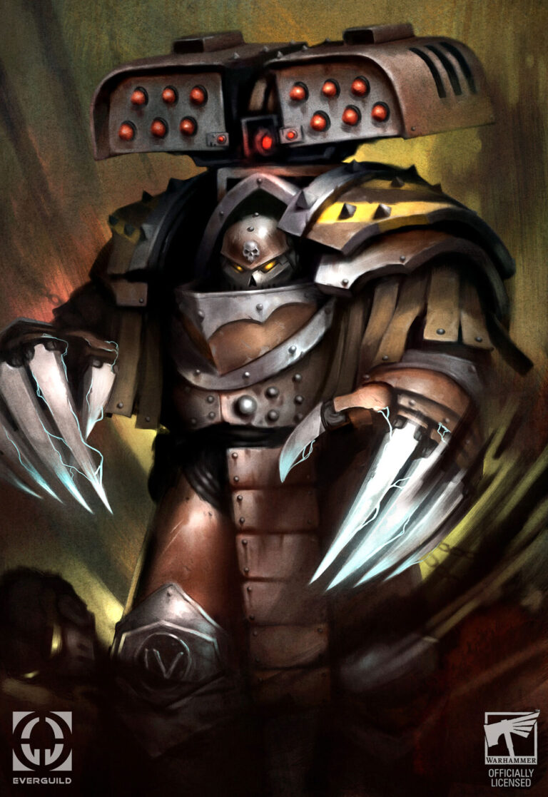 Drakarn Tyrant Iron Warriors by Eric Alonso 