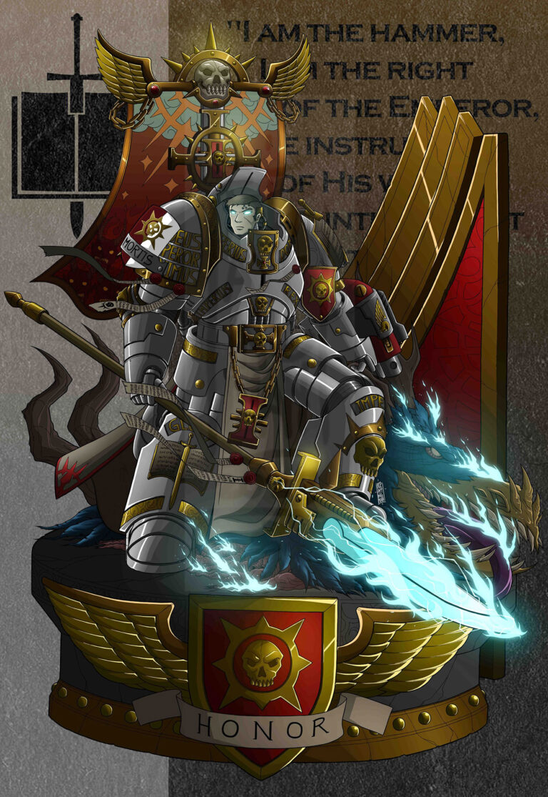 Grey Knight by Charles Bautista 