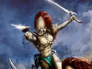 Warhammer 40K Howling Banshees Artwork