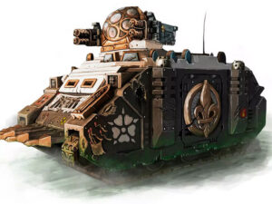 Warhammer 40K Immolator Tanks Artwork
