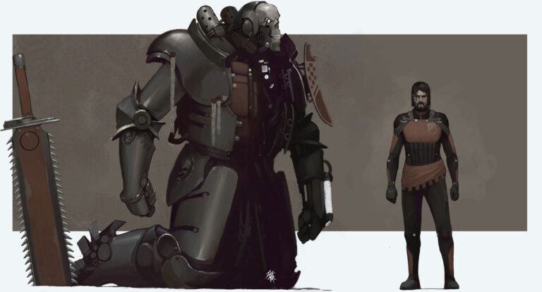 Imperial Robot by Marat Tazhitdinov 