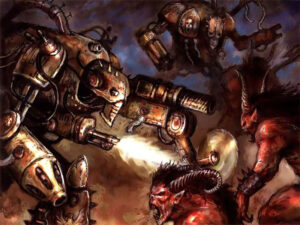 Warhammer 40K Imperial Robots Artwork