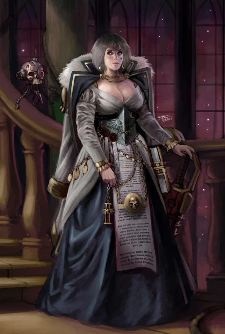 Inquisitor Portrait by Frost Llamzon 