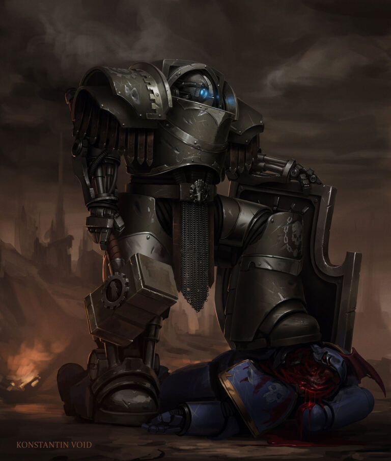 Iron Hands Terminator by Konstantin Void 