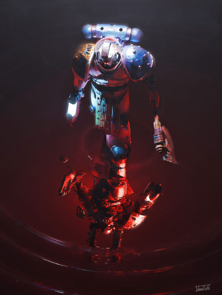 Kharn, The Betrayer by David Ok 