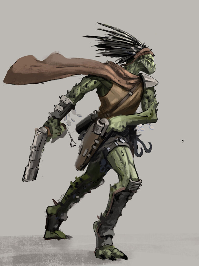 Kroot Pistolier by Jonas Špokas Kroot Pistolier by Jonas Špokas