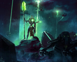 Necron Emergence by Lazare Viennot