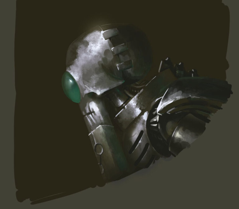 Necron Portrait by Gij Arentz 