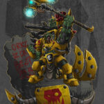 Ork Warboss by Charles Bautista (elpaytingman)