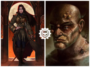 Warhammer 40K Portraits Artwork