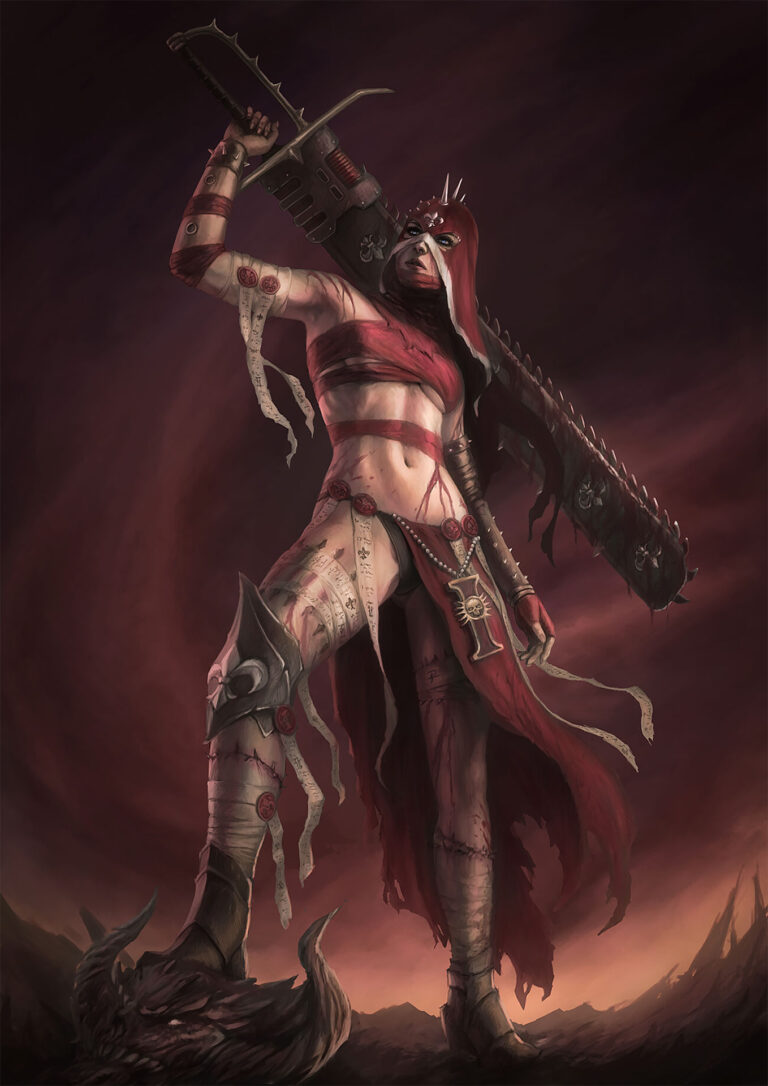 Sister Repentia by Tamás Patkós 