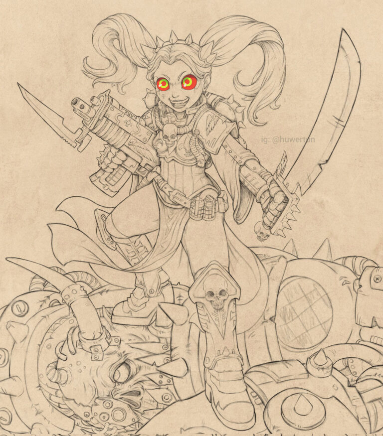 Sister of Battle by Gabby Candelaria 