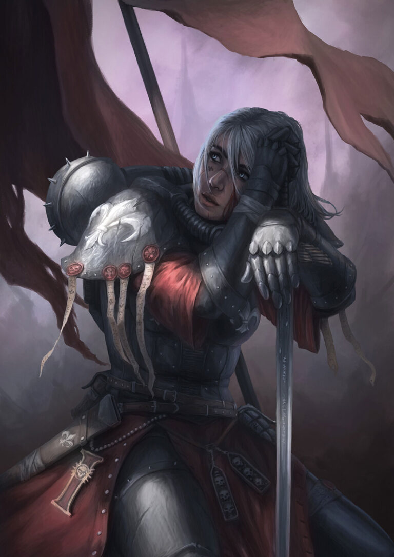 Sister of Battle by Tamás Patkós 