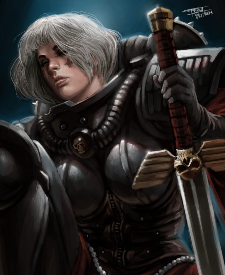 Sister of Battle by Frost Llamzon 