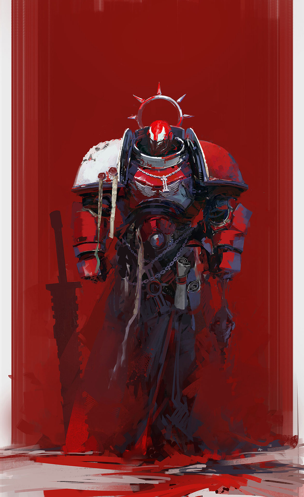 Space Marine by Alex Alekseenko Space Marine by Alex Alekseenko