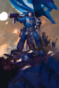 Space Marine Ancient by Paul Dainton