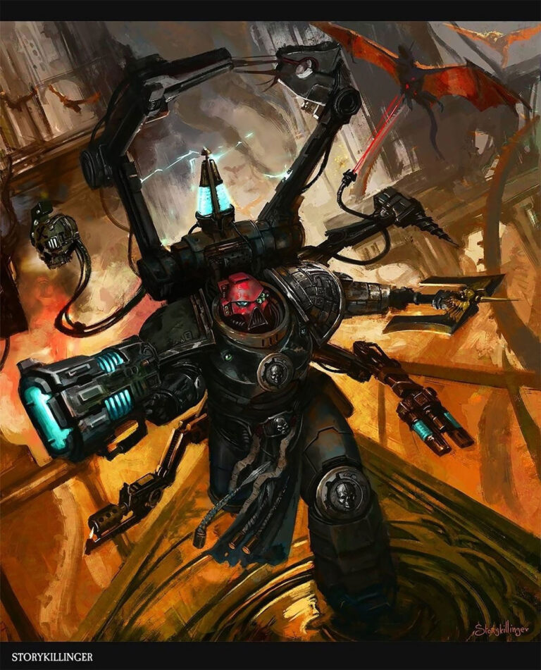 Techmarine by Stefan Ristić Techmarine by Stefan Ristić